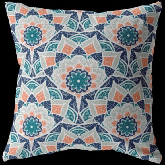 Light Green Boho Pillow - Picture 6 of 6